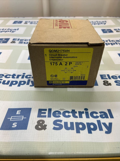 QOM2175VH NEW Square D 2P  175A 120/240V Circuit Breaker