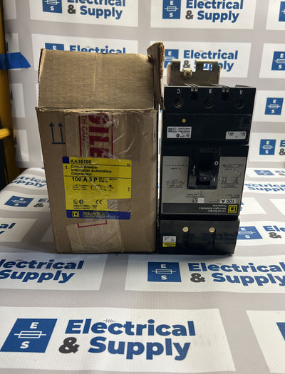 SQUARE D KA36100 CIRCUIT BREAKER 100A New In Box WRNTY