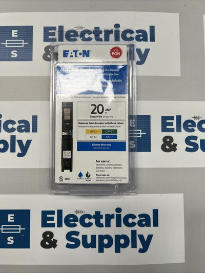 Brand New Eaton CHFP120A1CS 1P 20A All in One Plug On Neutral Circuit Breaker