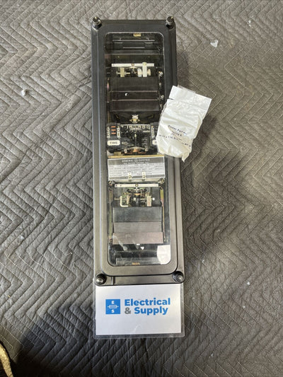 👀 GE GENERAL ELECTRIC PHASE DIRECTIONAL OVERCURRENT RELAY 120V 60 CY 12JBC53M1A