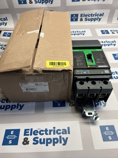 JDA36200 PowerPact 200 A 3-Pole 600V Circuit Breaker Square D