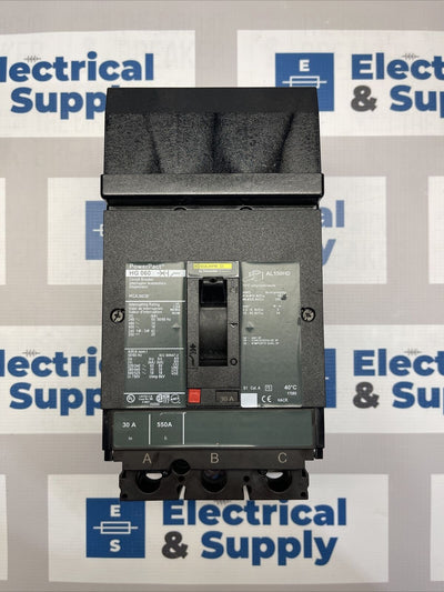 Square D HGA36030 I Line Circuit Breaker 30 Amp 3 Pole 600 Volt New In Box