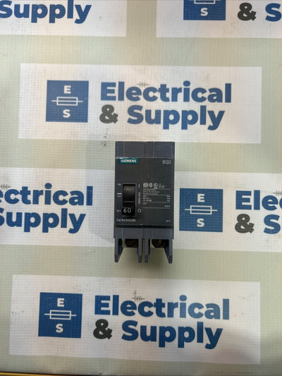 BQD260 Siemens Circuit Breaker 2 Pole 60 Amp 277/480V NEW TAKE OUT
