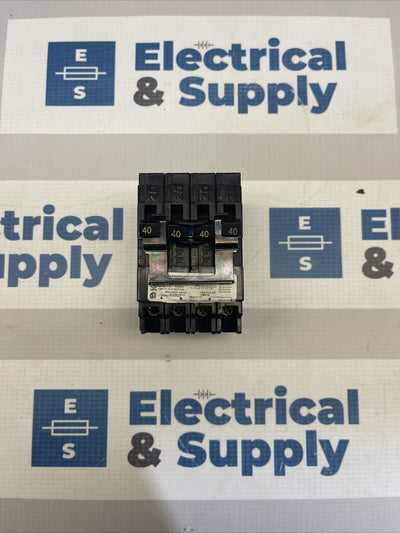 Q24040CT2 SIEMENS 2 POLE  40-40 AMP 120/240 V CIRCUIT BREAKER Small Flaw