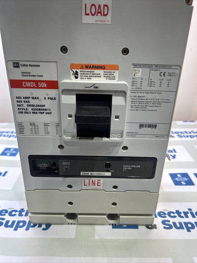 CMDL3800F 800 Amp 600vac 3pole CMDL50k