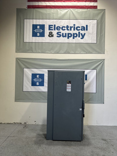 800 AMP Non FUSIBLE DISCONNECT 3P 600 VAC, 800A, 480V SQUARE D H367 New Surplus