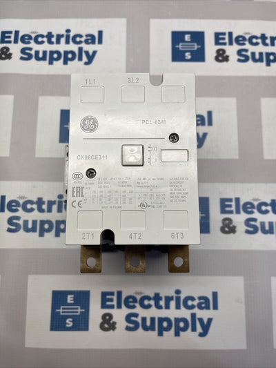 Genuine OEM G.E. General Electric CK08CE311 3-Pole Contactor 250-500V
