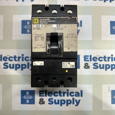 SQUARE D KAL36200 200AMP 600V 3 P
