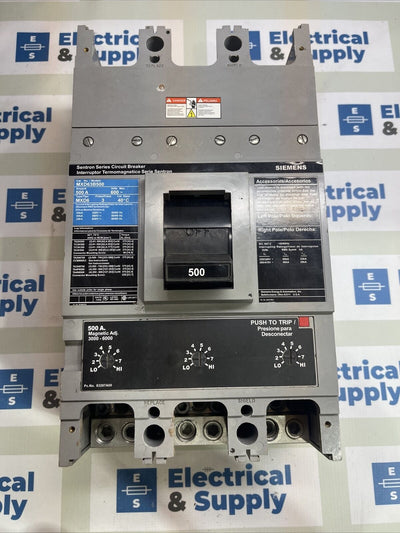 MXD63B500 - Siemens / ITE - Seller Reconditioned