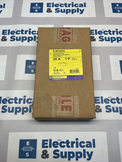 Square D 1 Pole 20 Amp Circuit Breaker Cat: EJB14020 NEW IN BOX