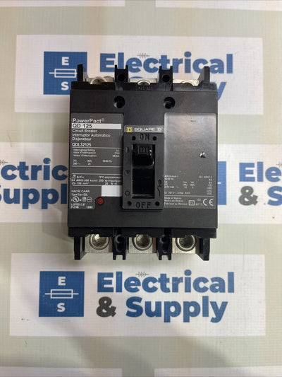 QDL32125 3 Pole 125 Amp 240V Circuit Breaker