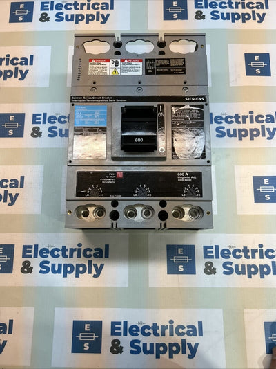 LXD63B600 Circuit Breaker 3 Pole 600 AMP LXD6 SENTRON Siemens NEW SURPLUS