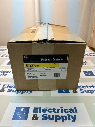 CR305F004 GENERAL ELECTRIC NEMA Size 4 3 Pole Coil 460-480v 60hz