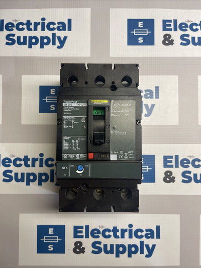 JDP36225 600VAC 225A 3Pole 25kA J-Frame Thermal Magnetic Molded Case Circuit