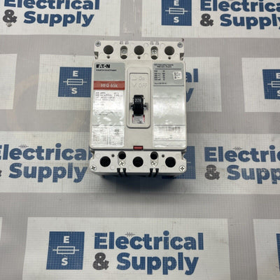 EATON HFD3225 225 Amp 600V 3 Pole HFD65k Circuit Breaker-Warranty Surplus