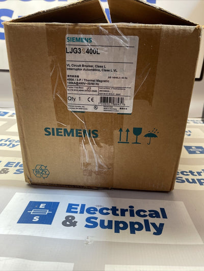 New Siemens LJG3F400  Circuit Breaker 400A 3-Pole