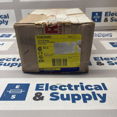 NEW SQUARE D EGB34060 TYPE EGB 60 AMP 480 V