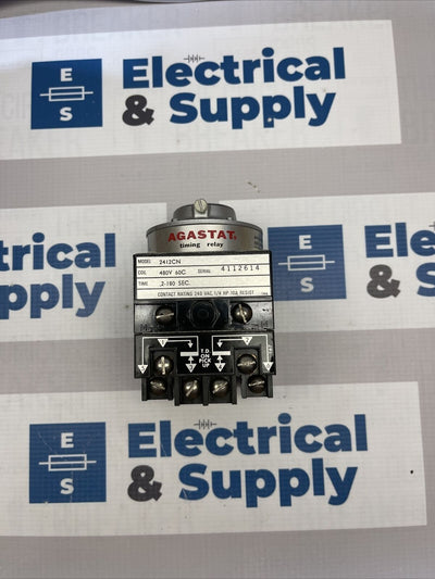 AGASTAT | 2412CN | 15 Amp | 240/480 Volt | Time Delay Relay