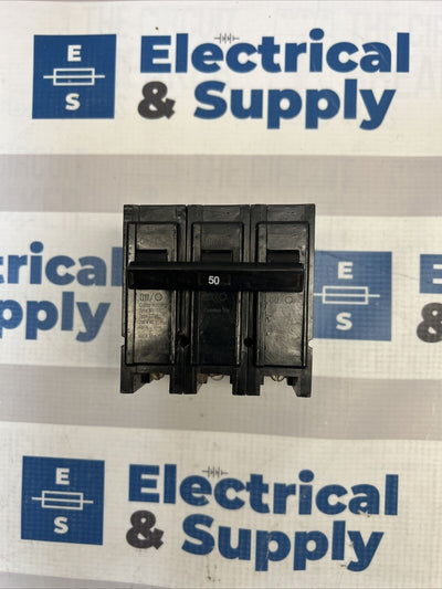 Cutler-Hammer | BR350 | 50 Amp | 120/240 Volt | 3 Pole | Plug In Circuit Breaker