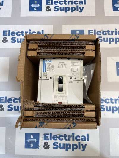 Eaton | PDG23M0070TFFL | 70 Amp | 600 Volt | 3 Pole | New Surplus Power Defense PDG2 Breaker