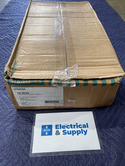 Siemens | HF363N | 100 Amp | 600 Volt | 3 Pole | Fusible Single Throw Safety Switch