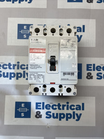 Cutler-Hammer | EDB3150 | 150 Amp | 240 Volt | 3 Pole | Circuit Breaker