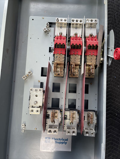 Eaton | DH366NGK | 600 Amp | 600 Volt | 3 Pole | 4W | NEMA 1 | Fusible Heavy Duty Safety Switch