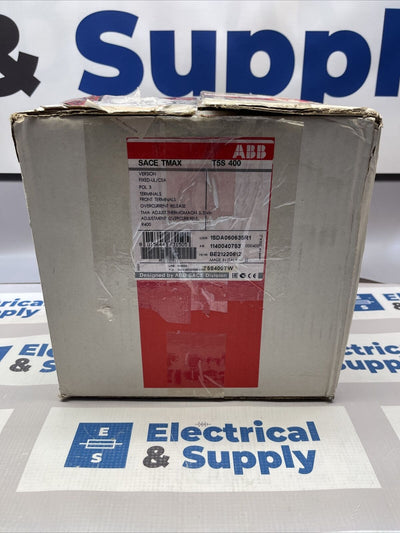 ABB | T5S400TW | 400 Amp | 600 Volt | 3 Pole | Circuit Breaker