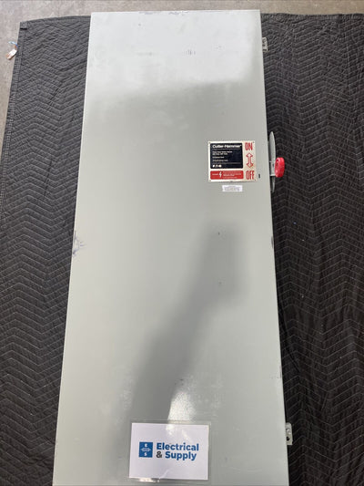 Eaton | DH366NGK | 600 Amp | 600 Volt | 3 Pole | 4W | NEMA 1 | Fusible Heavy Duty Safety Switch