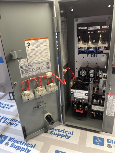 Square D | 8538SCG34V81ACFF4TX11 | 30 Amp | 575 Volt | SER. D | Type 1 | Combination Motor Starter