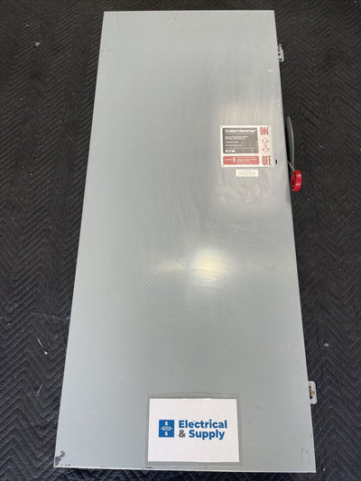 Eaton | DH325NGK | 400 Amp | 240 Volt | 3 Pole | 4W | NEMA 1 | Fusible Heavy Duty Safety Switch