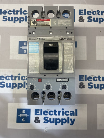 Siemens | FXD63B200 | 200 Amp | 600 Volt | 3 Pole | Sentron Circuit Breaker | 2 Year Warranty