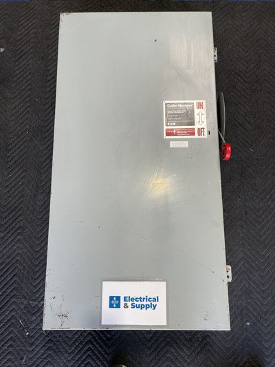 Cutler-Hammer/Eaton | DG325UGK | 400 Amp | 240 Volt | 3 Pole | Non-Fusible | Heavy Duty Safety Switch