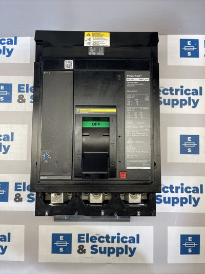 Square D | MGA36800 | 800 Amp | 600 Volt | 3 Pole | Mold Case Circuit Breaker