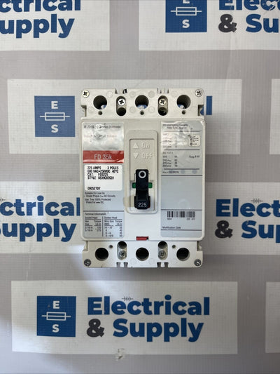 Eaton | FD3225 | 225 Amp | 600 Volt | 3 Pole | Circuit Breaker