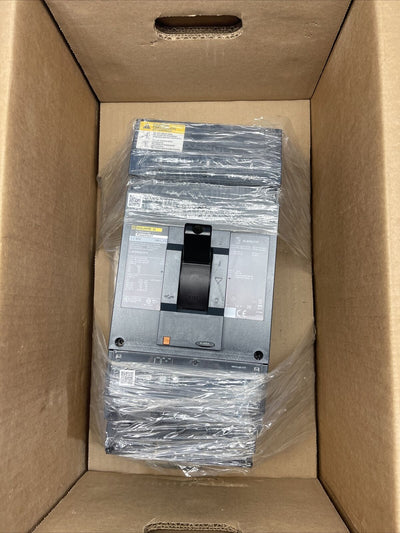 Square D | LJA36400U31X | 400 Amp | 600 Volt | 3 Pole | PowerPact Circuit Breaker