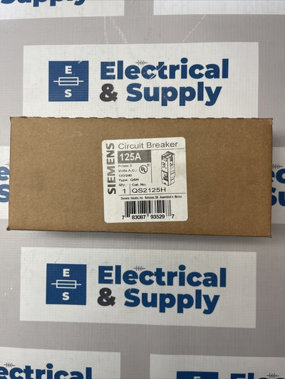 Siemens | QS2125H | 125 Amp | 120/240 Volt | 2 Pole | Circuit Breaker