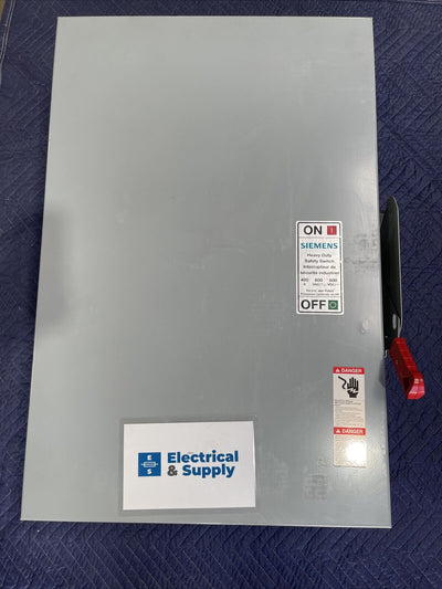 Siemens | HNF365A | 400 Amp | 600 Volt | Heavy Duty Safety Switch | Indoor