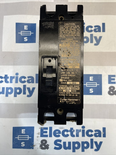 Cutler-Hammer | CHH2200 | 200 Amp | 240 Volt | 2 Pole | Circuit Breaker Tested Minor Flaw