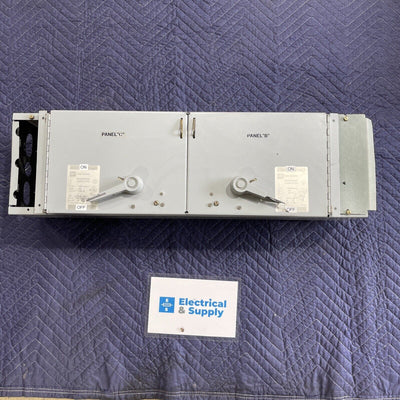 Cutler-Hammer | FDPWT3644J | 200 Amp | 600 Volt | 3 Pole | Twin Fusible Panel Switch w/Hardware