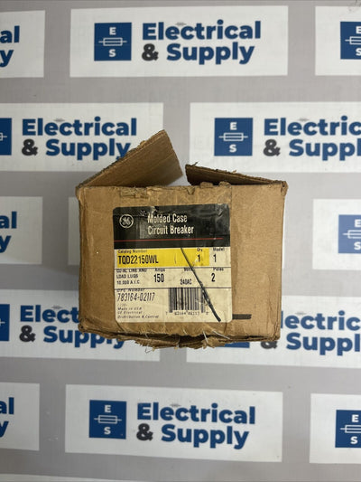 General Electric | TQD22150WL | 150 Amp | 240 Volt | 2 Pole | Circuit Breaker with Lugs