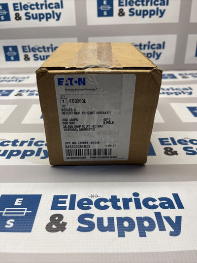 Cutler-Hammer | FD3200L | 200 Amp | 480 Volt | 3 Pole | New Circuit Breaker