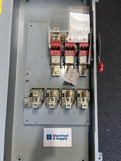 Eaton | DH325NGK | 400 Amp | 240 Volt | 3 Pole | 4W | NEMA 1 | Fusible Heavy Duty Safety Switch