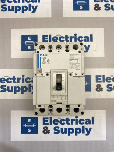 Eaton | PDD23G0100TFFL | 100 Amp | 240 Volt | 3 Pole | Circuit Breaker