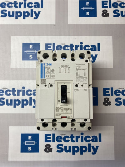 Eaton | PDG23M0020TFFL | 20 Amp | 480 Volt | 3 Pole | New Surplus Type PDG Power Defense Breaker